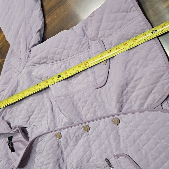 Talbots Lavender Quilted Puffer Jacket - Picture 6 of 8